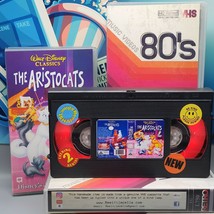 The Aristocats, Classic Retro VHS Tape Night Light, table lamp stunning L@@K  - £14.77 GBP