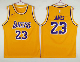 #23 LeBron James Yellow Jersey - $45.00