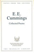 Franklin Library Notes from the Editors E E Cummings Collected Poems - £6.00 GBP