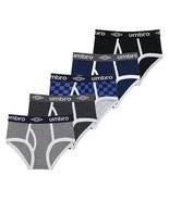 Umbro Boys Cotton Basic Briefs Underwear 5-Pack Size 4/5 - £11.68 GBP