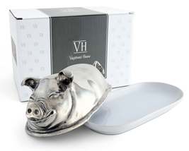 HAPPY PIG BUTTER DISH - £118.05 GBP