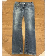 True Religion Jeans Womens 32x32 Tagged 28 Vintage Painted USA Distresse... - $41.38