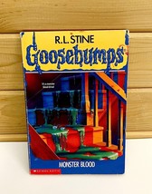 Goosebumps Vintage RL Stine Monster Blood 1992 5th Printing Kids Horror Classic - £13.82 GBP