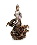 KWAN YIN ON DRAGON STATUE 12.5" Quan Yin Guan Buddha Goddess Mercy Bronz... - $2,482.08 MXN KWAN YIN ON DRAGON STATUE 12.5" Quan Yin Guan Buddha Goddess Mercy Bronz... - $2,482.08 MXN