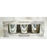 Williams Sonoma LAVENDER CEDARWOOD Three Votive Set NEW  #M35 - £23.51 GBP