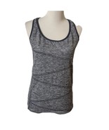 Tank Top Disbest Activewear Womens Sz XL Gray Black Double Breasted Form... - €12,12 EUR