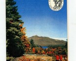 1957-58 New Hampshire Tourist Road Map &amp; Color Pictorial Map - £19.88 GBP