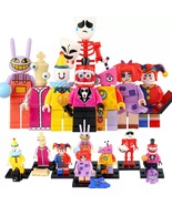 8pcs The Amazing Digital Circus Pomni Ragatha Gangle Jax Zooble Minifigures Set - $18.99