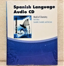 World of Chemistry, 3rd edition, Zumdahl, DeCoste, Spanish Audio CD NEW!... - £16.77 GBP