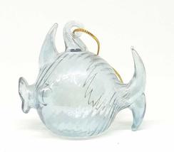 Blown Glass Fish Ornament (Blue, 5 INCH) - $15.00+