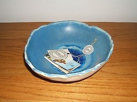 Decorative Ceramic Greek Pottery Bowl World Travelor GREECE (NWT) - £19.68 GBP