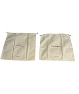 Salvatore Ferragamo Italy Large 17”x16” Cotton Cream/Beige Dust Storage ... - €48,14 EUR