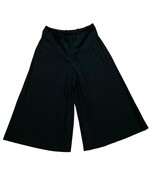 Coco Bianco Black Pleated Pull-on Palazzo Pants Womens Size Large - £11.75 GBP