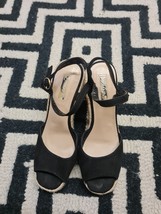 Primark Black Wedge Sandals For Women Size 5uk - £17.94 GBP