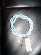 Calypso Studios Blue and White Twist Bracelet NEW LAST ONE - £11.06 GBP