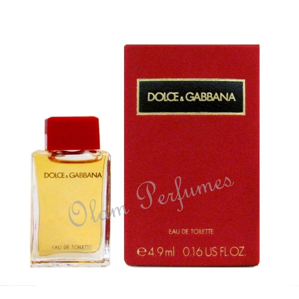Dolce & Gabbana For Women Eau de Toilette Miniature Collectible 0.16oz - $11.71