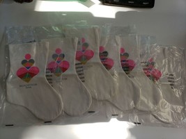 Lot of 6 New Brand Nordstrom Beauty Christmas Stockings - £6.31 GBP