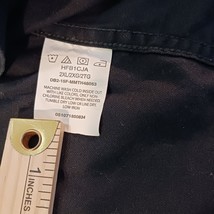 Wrangler Premium Quality Long Sleeve Button Up Pocket Black Shirt Men's Size 2XT image 3