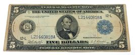 Series of 1914 Federal Reserve Note in Fine Condition Fr #890 - $132.73