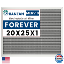 20x25x1 HVAC Furnace Air Filter, Lasts a Lifetime, Washable, the Last HV... - $58.94