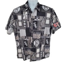 Chicago White Sox Hawaiian Shirt Size XL Stadium Giveaway Black  - £22.11 GBP
