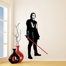 (48&#39;&#39; x 94&#39;&#39;) Star Wars Vinyl Wall Decal / Anakin Skywalker with Lightsa... - £86.02 GBP