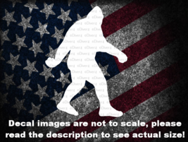 Bigfoot Patterson Photo Silhouette Custom Car Van Truck Decal US Made - $124.23 MXN+