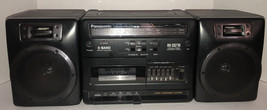 Panasonic RX-CS710 AM/FM Cassette 2 WAY-4 Speaker SYSTEM-TESTED-Very Clean-RARE - £213.08 GBP