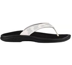 OluKai Women&#39;s ‘Ohana Sandals BRIGHT WHITE Shoes Flip-Flops Size 9 - €38,35 EUR
