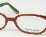 Romeo Gigli RG140 441 Marrone/Bianco/Verde Occhiali da Sole 48-17-140mm ... - $113.84