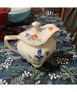 Vintage Antique marking TAYLOR, SMITH &amp; Taylor Paramount Ivory Teapot - $84.15