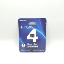 Official Sony PlayStation PS Vita 4GB Memory Card - New Sealed  - $21.49