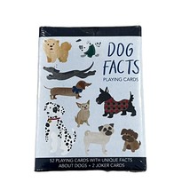 Dog Facts Playing Cards Deck New Shrink Wrapped - £6.04 GBP