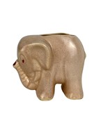 Vintage Pink Ceramic Elephant Planter Décor - $17.82