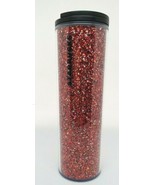 2018 STARBUCKS Holiday Travel Cup Tumbler 16 oz SPARKLE GLITTER Red BPA ... - £11.87 GBP