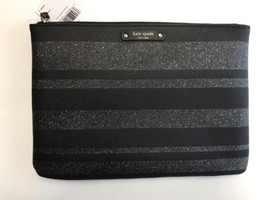 NWT Kate Spade Gia Chester Street Black Clutch WLRU2736 Wallet Purse Bags - £50.66 GBP