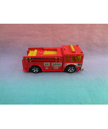 Vintage 1976 Hot Wheels Mattel Red &amp; Yellow Fire Truck Metro 122 - as is - £6.19 GBP