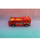 Vintage 1976 Hot Wheels Mattel Red &amp; Yellow Fire Truck Metro 122 - as is - £5.98 GBP