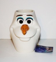 Walt Disney Frozen Movie Olaf Head Figural Head 12 oz Ceramic Mug NEW Box Wear - $11.64