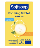 Softsoap Foaming Hand Soap Tablet Refills, Lemon Fizz, Pack of 3 - £7.83 GBP