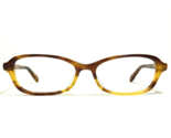 Oliver Peoples Eyeglasses Frames Wynter EMT Clear Brown Yellow Bur 52-16... - $93.42