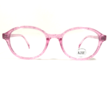Kids Bright Eyes Eyeglasses Frames Reese JR Clear Pink Silver Glitter 38... - $37.14