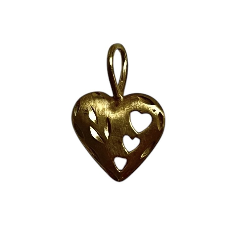 Unisex Charm 14kt Yellow Gold 451982 - $129.00