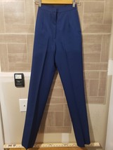 NEW USAF Dress Pants Garbadine Trouser Blue Shade Unhemmed Air Force X0 MR - £33.47 GBP