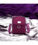 Water-Resistant Crossbody Bag | Solid Color Shoulder Purse | Travel Handbag - $26.38 CAD