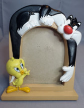 Tweety Bird Sylvester Cat Picture Frame Resin Looney Tunes Warner Brothe... - £12.62 GBP