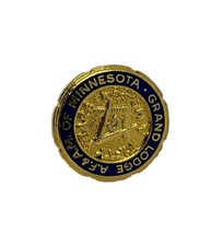 Minnesota Masonic Grand Lodge Masons Club Enamel Lapel Hat Pin - $5.95