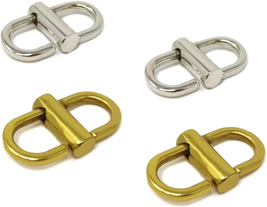 4PCS Metal Adjustable Buckles Chain Link Tiny Clips for Chain Strap Bag - £7.58 GBP