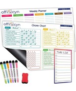 Dry Erase Chore Chart for kids Multiple Kids - 3 pcs Magnetic Chore Char... - £25.69 GBP