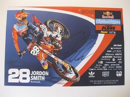 Jordan Smith supercross motocross signed autographed 12x18 Poster COA... - £77.86 GBP